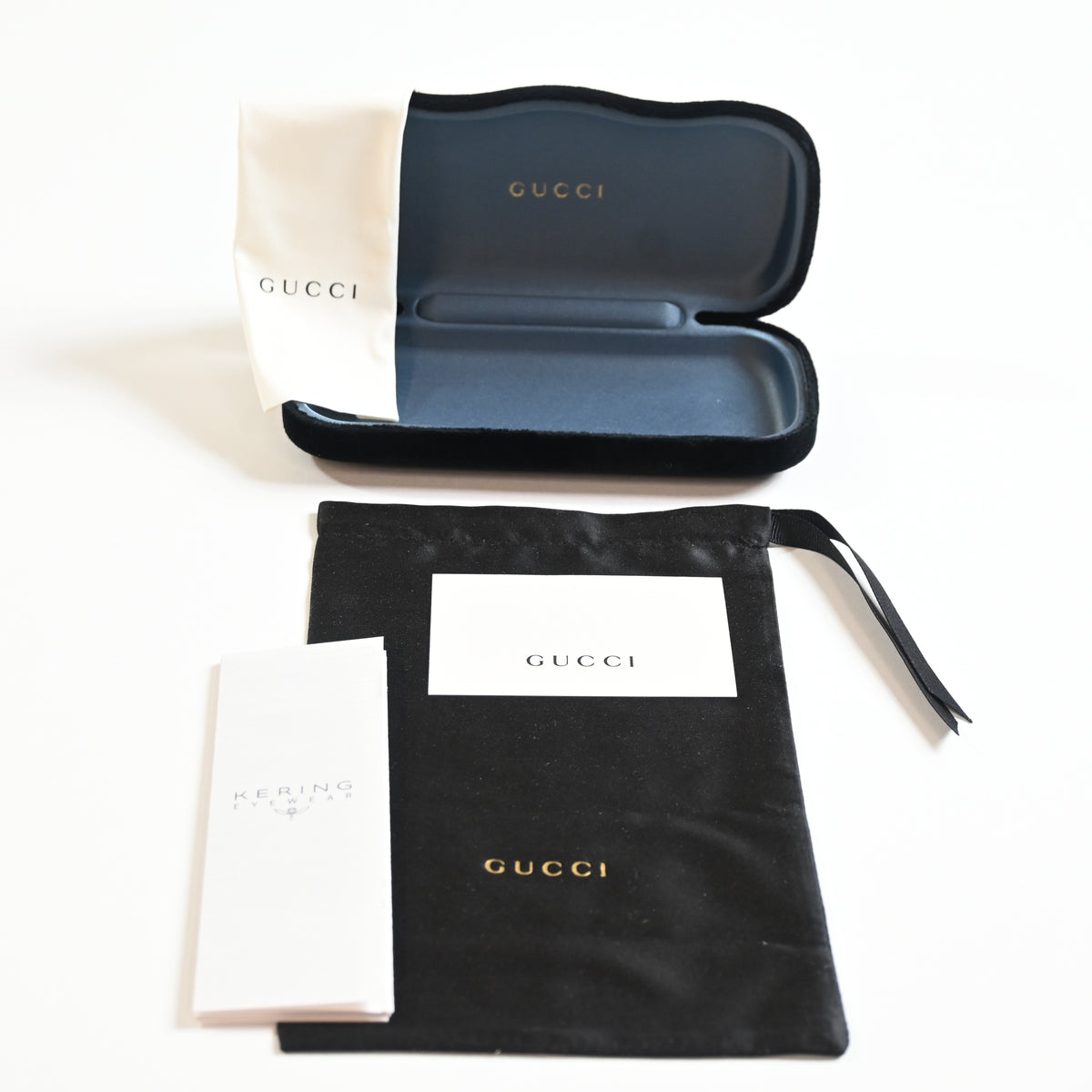 Gucci GG1343O 003 Mens Authentic Eyeglasses Black, 49mm - New