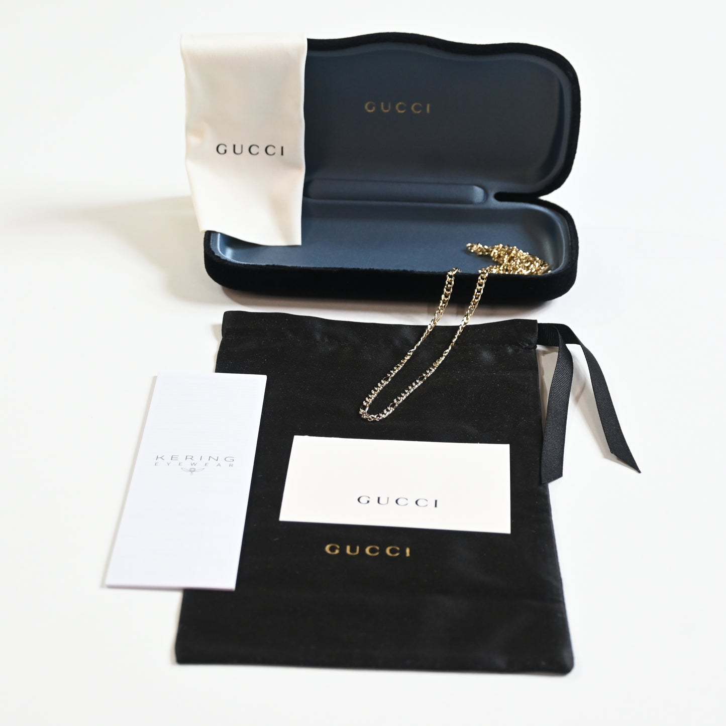 Gucci GG1149S 003 Womens Authentic Sunglasses Gold, 60mm - New