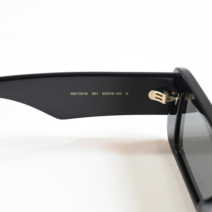 Gucci GG1331S 001 Mens Authentic Sunglasses Black/Gray, 54mm - New