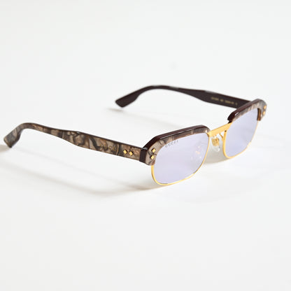 Gucci GG1480S 002 Womens Authentic Sunglasses Brown/Silver, 52mm - New