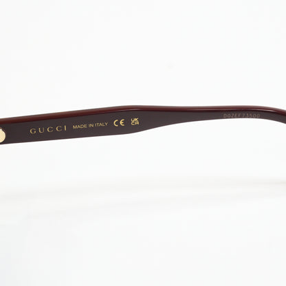 Gucci GG1480S 002 Womens Authentic Sunglasses Brown/Silver, 52mm - New
