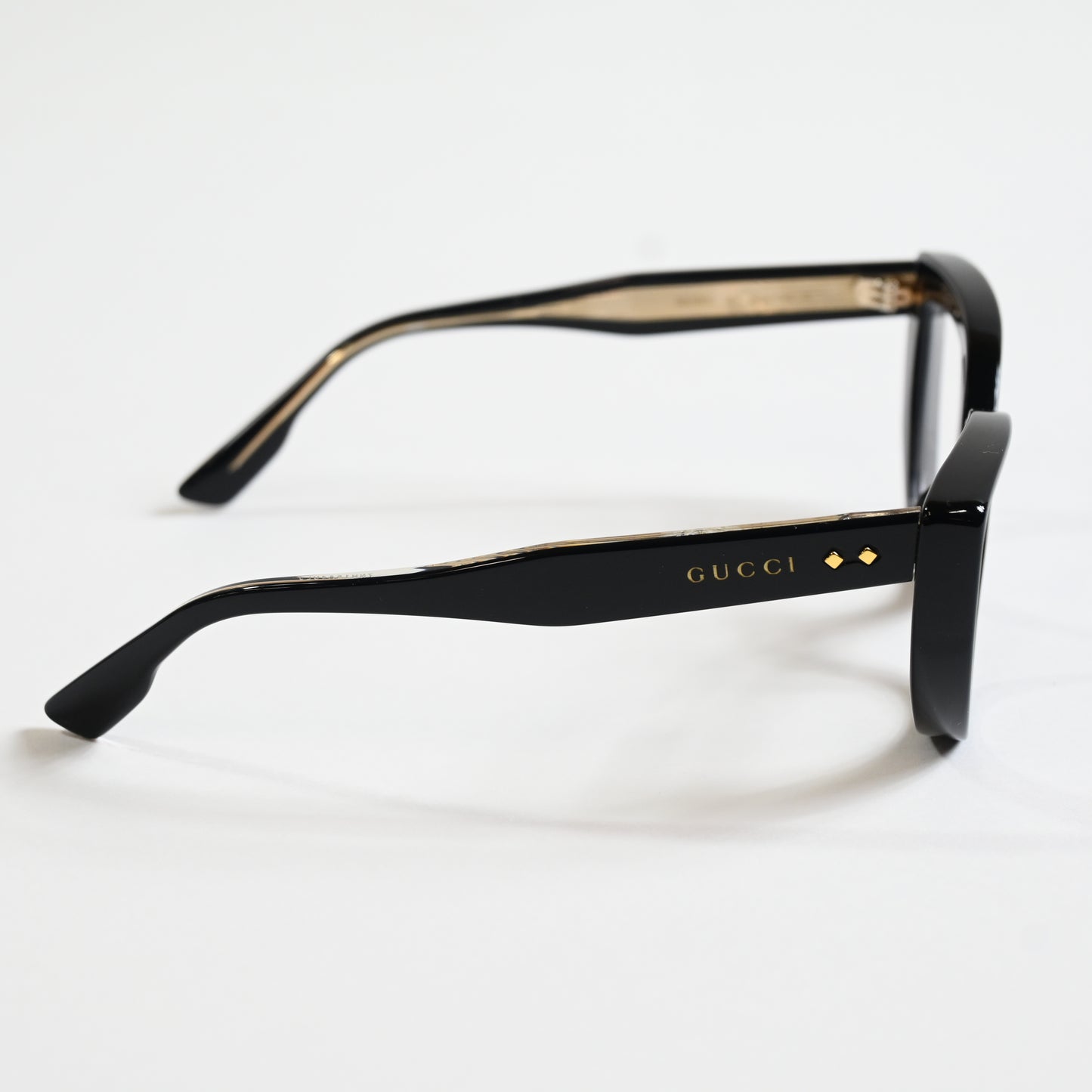 Gucci GG1530O 001 Womens Authentic Eyeglasses Black, 52mm - New