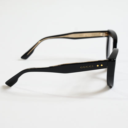 Gucci GG1530O 001 Womens Authentic Eyeglasses Black, 52mm - New