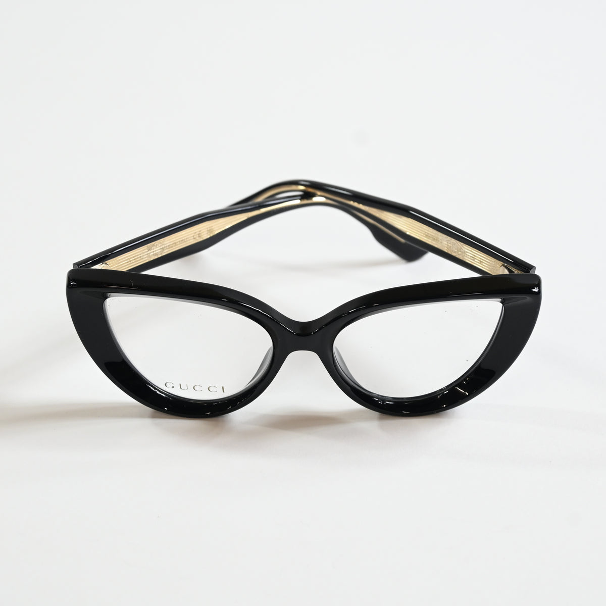 Gucci GG1530O 001 Womens Authentic Eyeglasses Black, 52mm - New