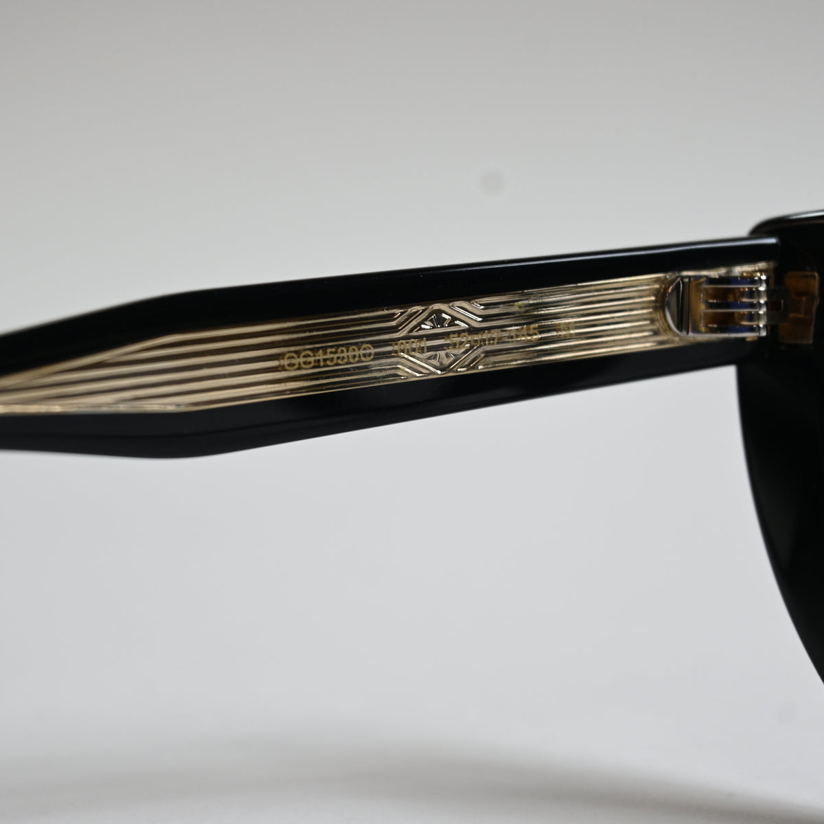Gucci GG1530O 001 Womens Authentic Eyeglasses Black, 52mm - New