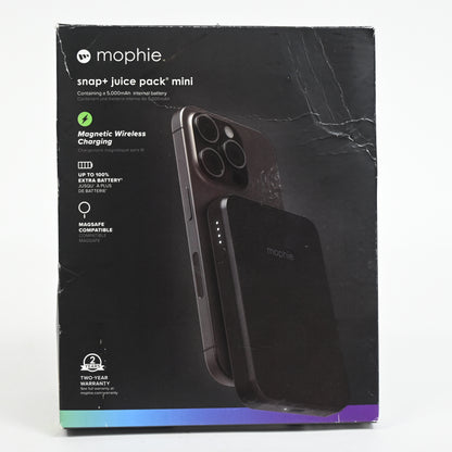 Mophie snap+ Juice Pack mini with Stand - 5000mAh Magnetic Portable Charger