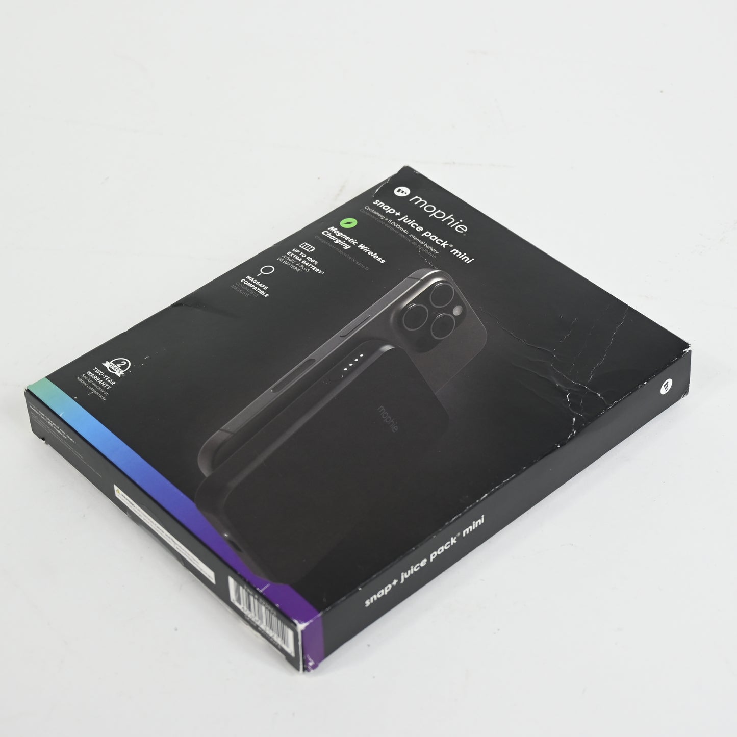Mophie snap+ Juice Pack mini with Stand - 5000mAh Magnetic Portable Charger