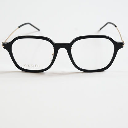 Gucci GG1277OA 001 Womens Authentic Eyeglasses Black/Gold, 52mm - New