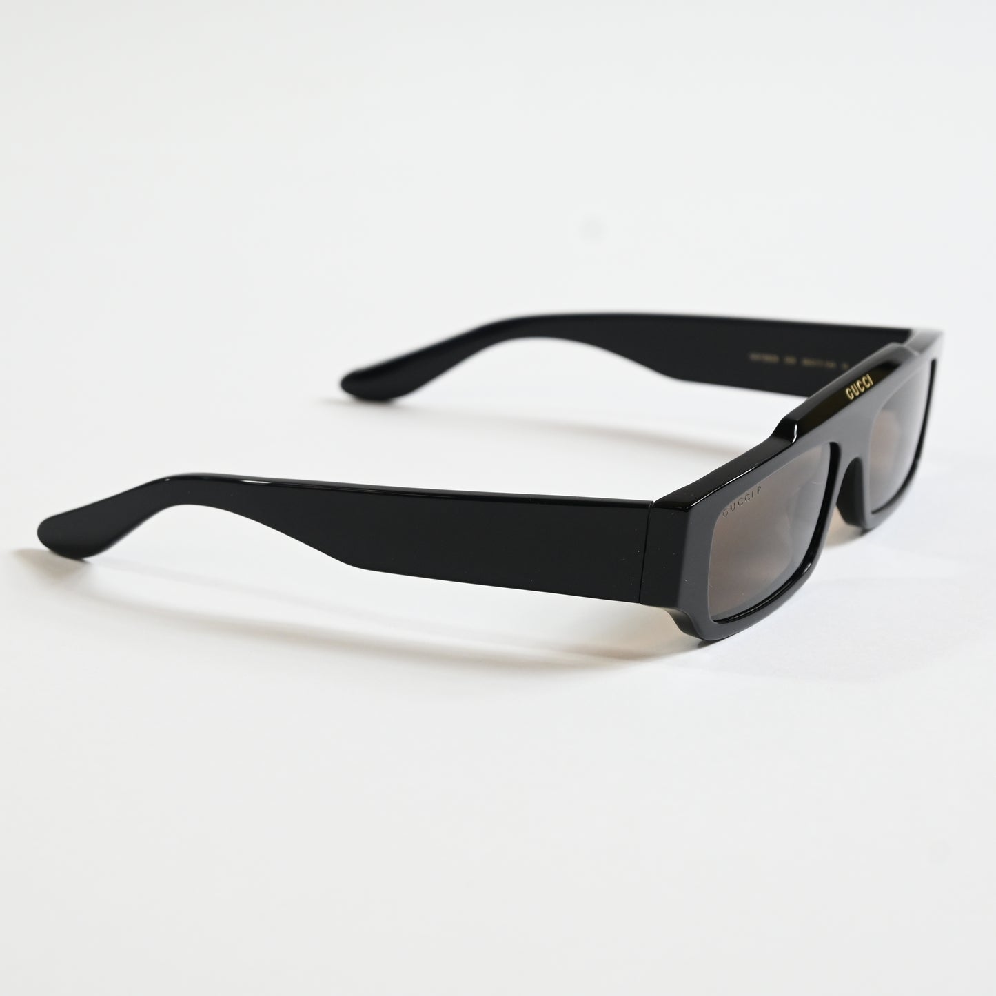 Gucci GG1592S 005 Mens Authentic Sunglasses Black/Brown, 55mm - New