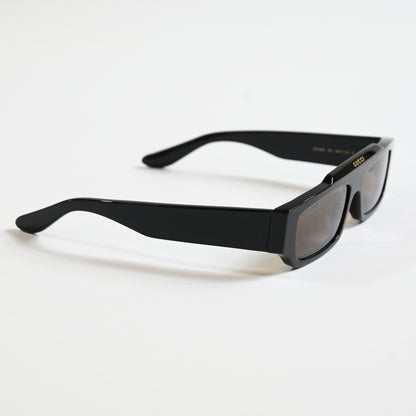 Gucci GG1592S 005 Mens Authentic Sunglasses Black/Brown, 55mm - New
