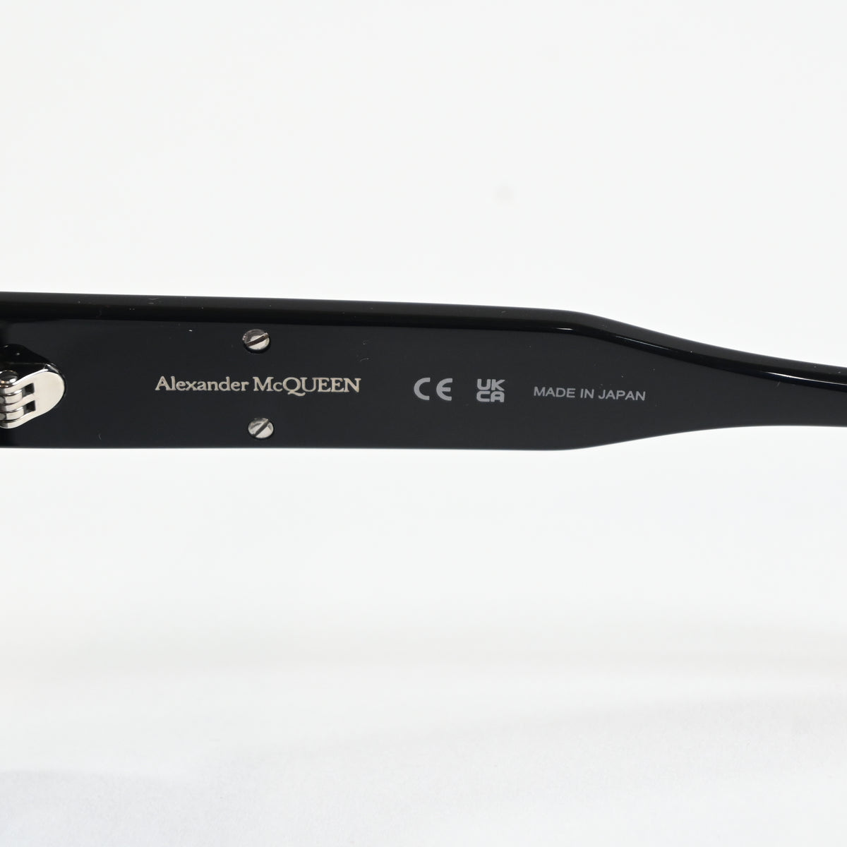 Alexander Mcqueen AM0397S 001 Men's Authentic Sunglasses Black/Gray, 52mm - New