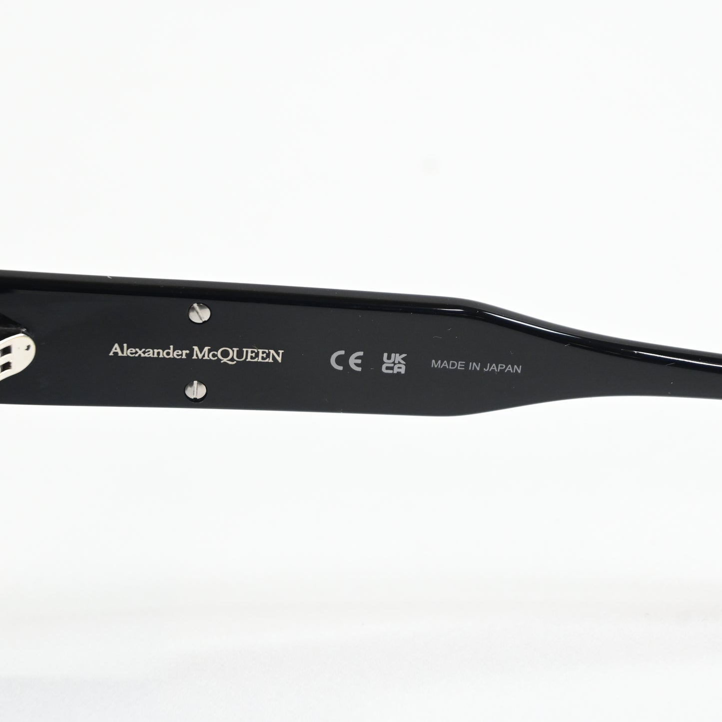 Alexander Mcqueen AM0397S 003 Mens Authentic Sunglasses Black/Gray, 52mm - New