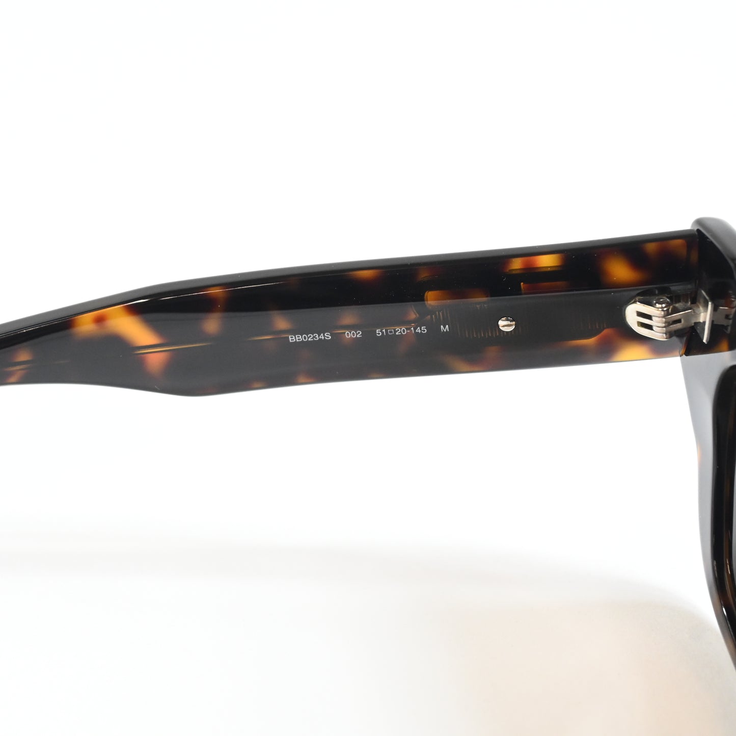 Balenciaga BB0234S 002 Womens Authentic Sunglasses Black/Gray, 51mm - New