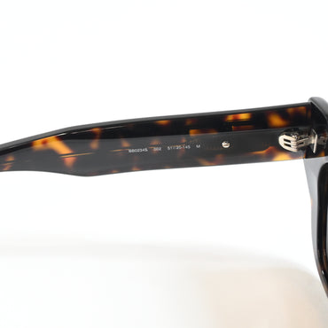 Balenciaga BB0234S 002 Womens Authentic Sunglasses Black/Gray, 51mm - New