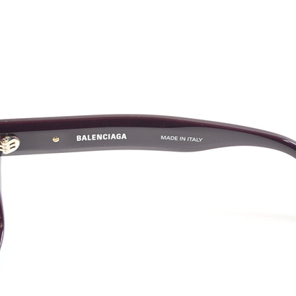 Balenciaga BB0274O 003 Womens Authentic Eyeglasses Dark Red/Gold, 55mm - New