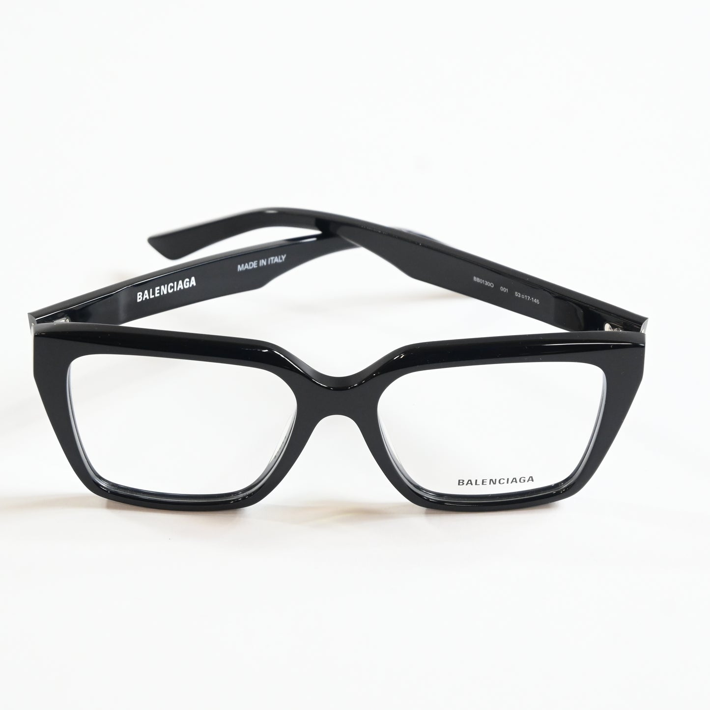 Balenciaga BB0130O 001 Womens Authentic Eyeglasses Burgundy, 53mm - New
