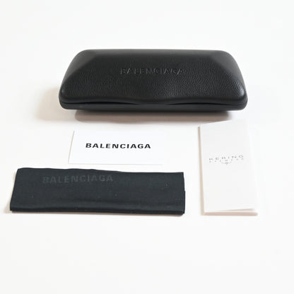 Balenciaga BB0095S 002 Womens Authentic Sunglasses Havana/Green, 53mm - New