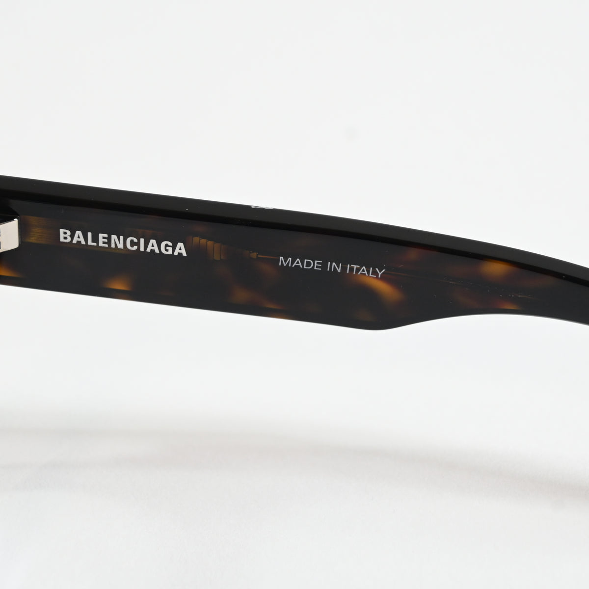 Balenciaga BB0264O 002 Unisex Authentic Eyeglasses Havana/Silver, 53mm - New