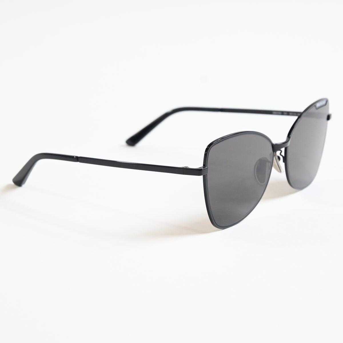 Balenciaga BB0278S 001 Womens Authentic Sunglasses Black/Gray, 60mm - New