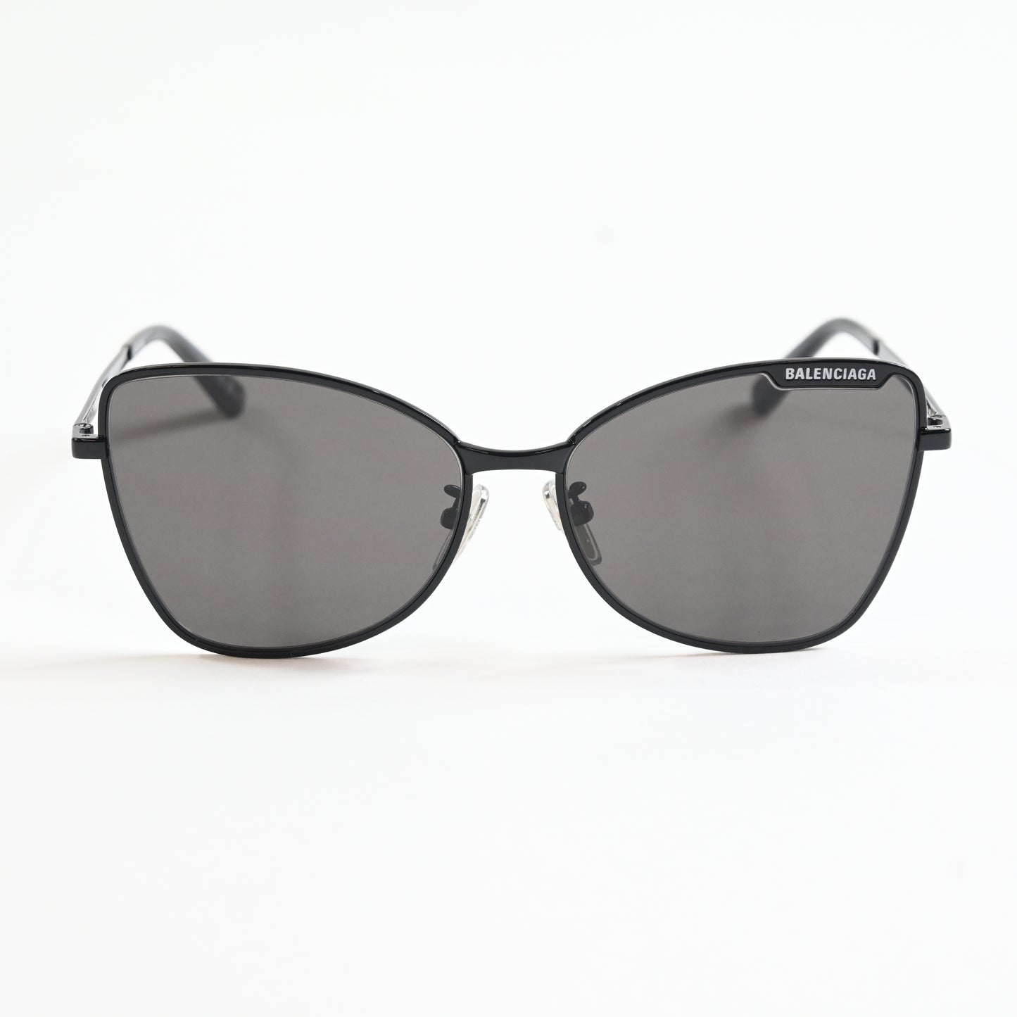 Balenciaga BB0278S 001 Womens Authentic Sunglasses Black/Gray, 60mm - New