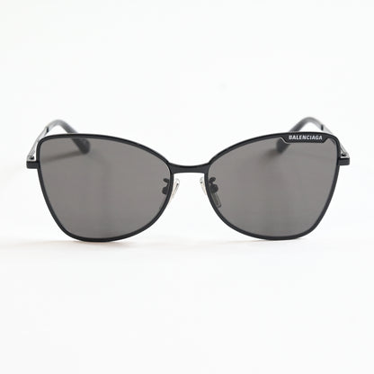 Balenciaga BB0278S 001 Womens Authentic Sunglasses Black/Gray, 60mm - New