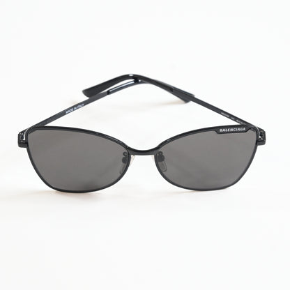 Balenciaga BB0278S 001 Womens Authentic Sunglasses Black/Gray, 60mm - New