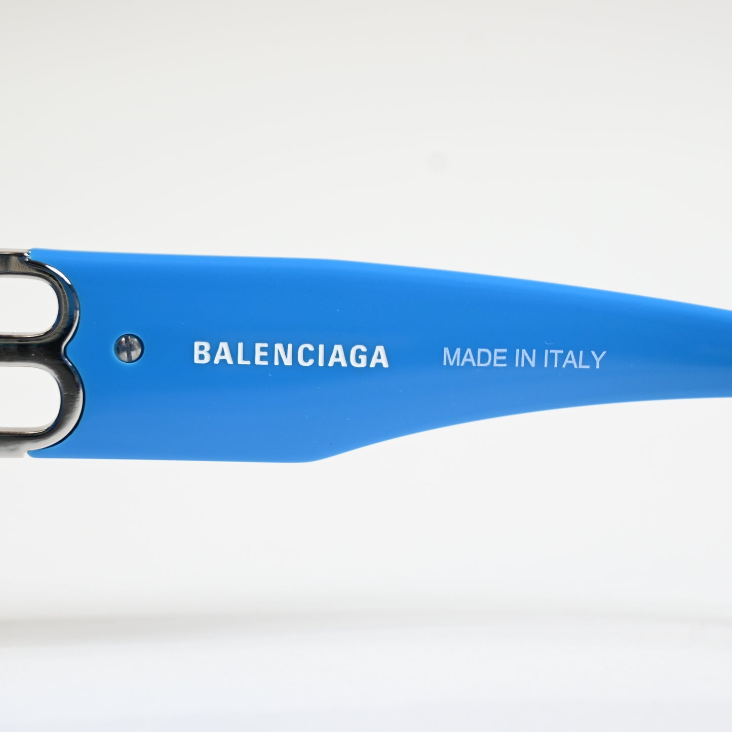 Balenciaga BB0095S 011 Womens Authentic Sunglasses Blue/Gray, 53mm - New