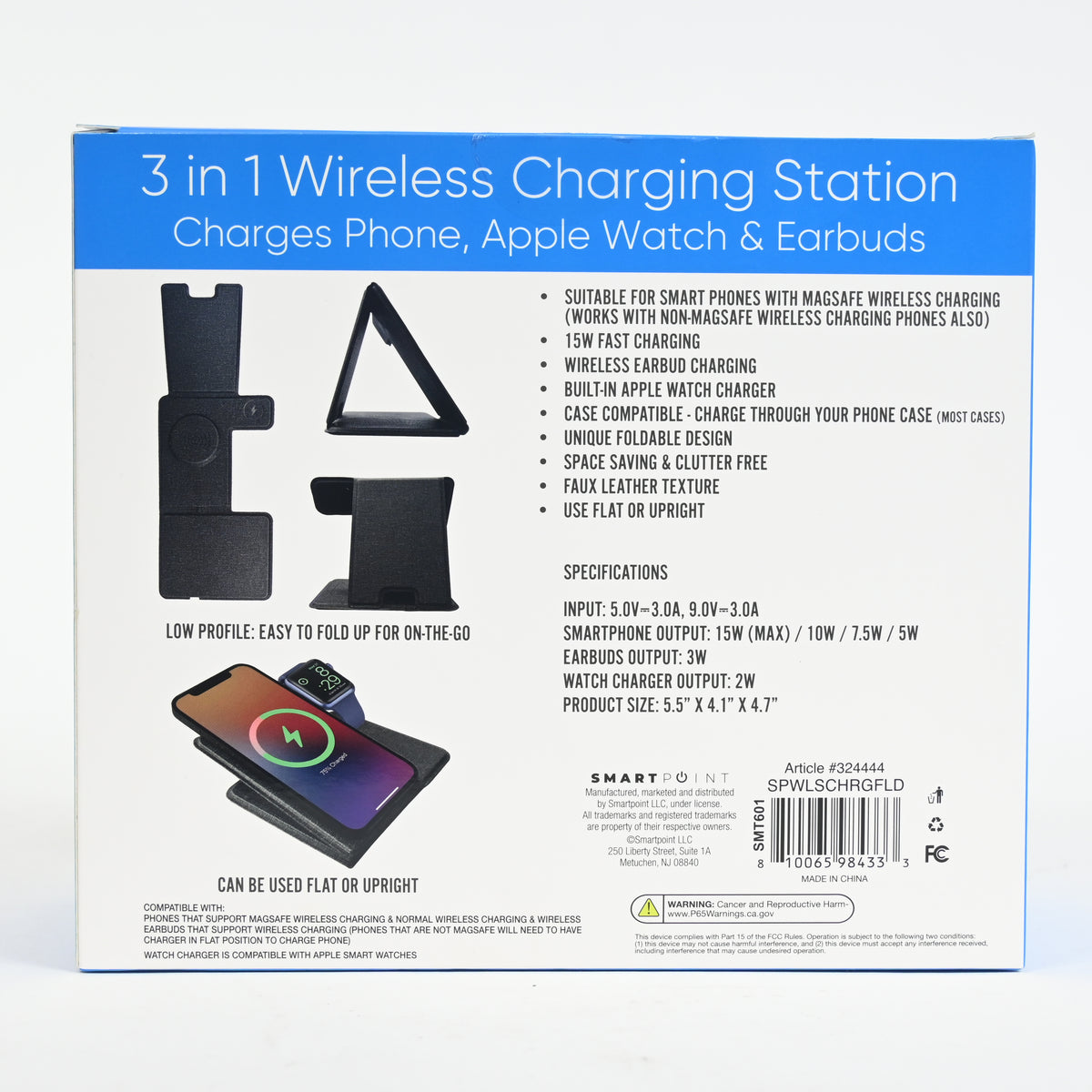 SmartPoint Folding Magsafe Wireless Charging Station
