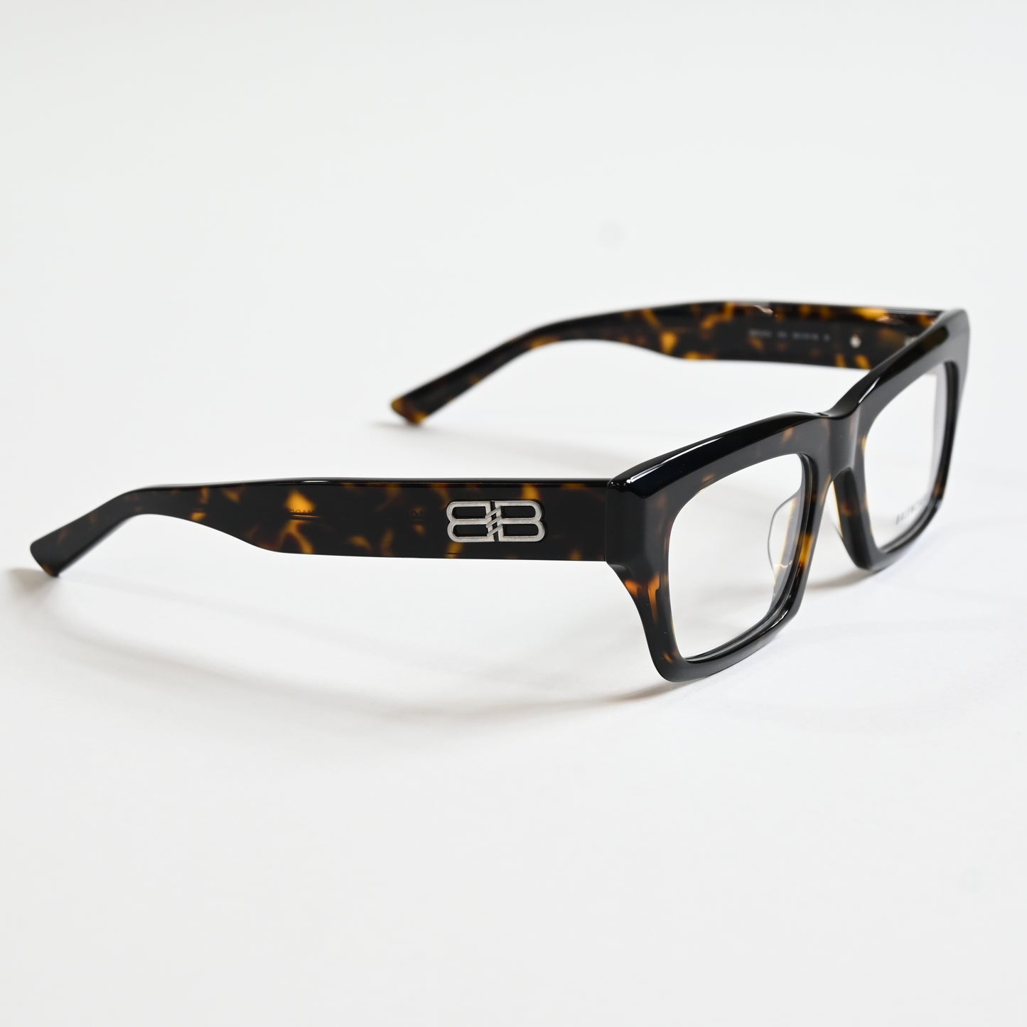Balenciaga BB0240O 002 Unisex Authentic Eyeglasses Havana, 52mm - New