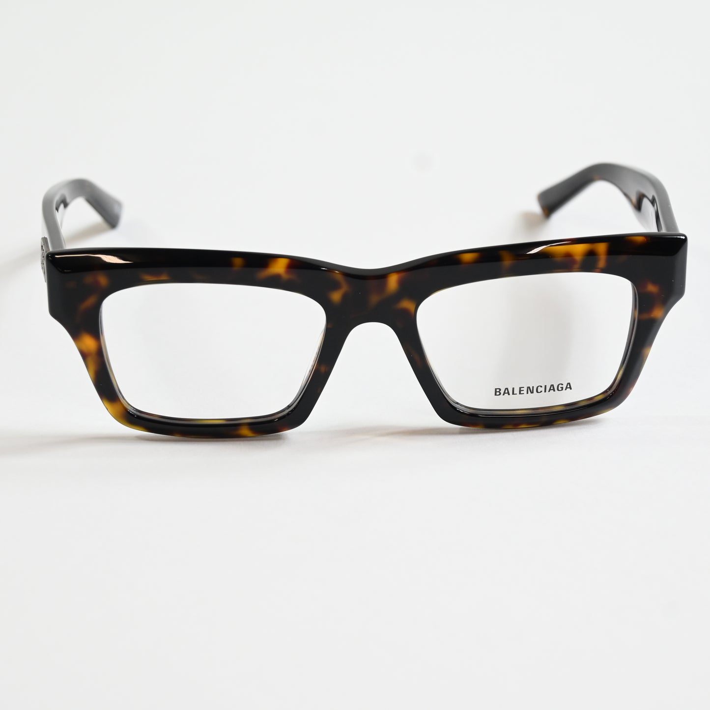 Balenciaga BB0240O 002 Unisex Authentic Eyeglasses Havana, 52mm - New