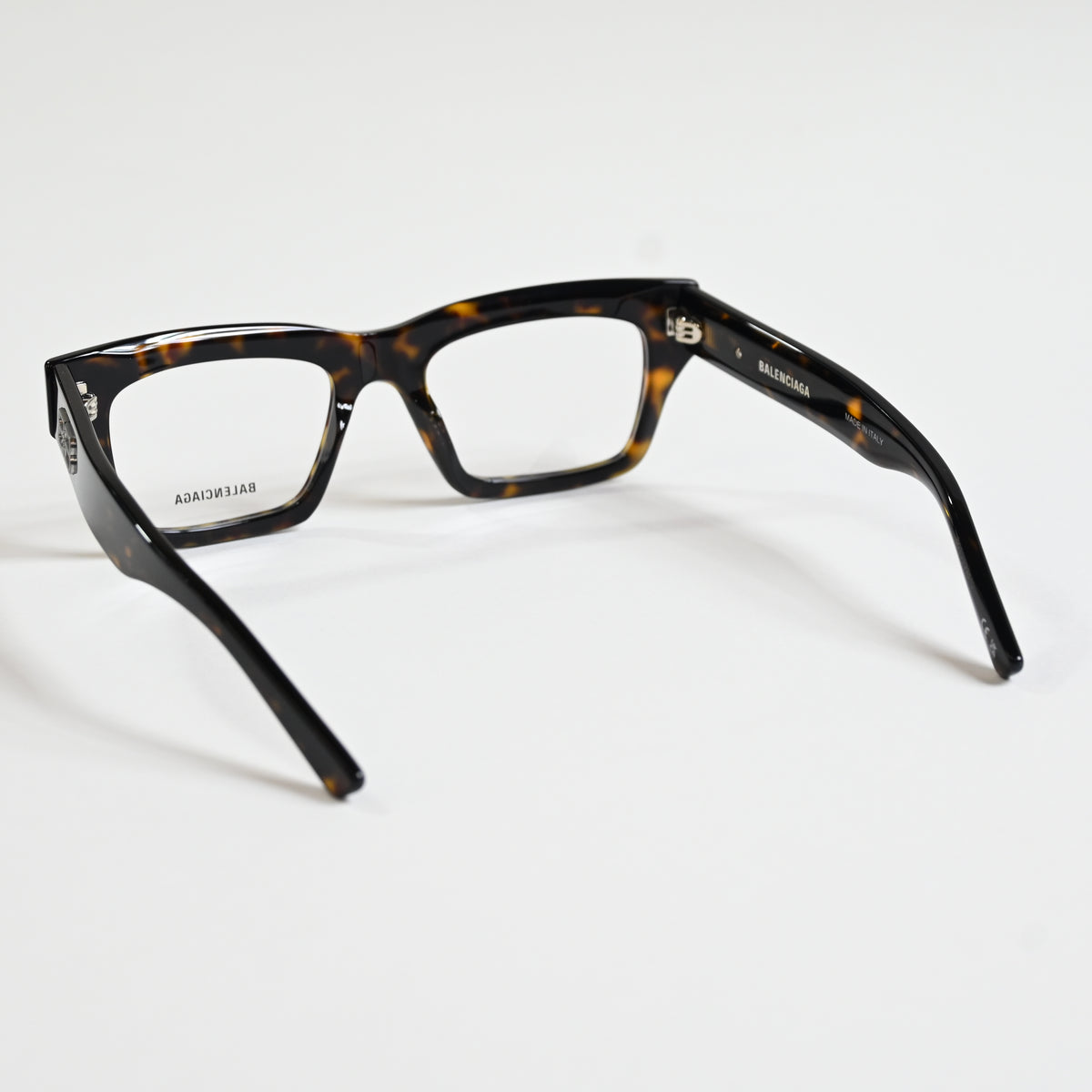Balenciaga BB0240O 002 Unisex Authentic Eyeglasses Havana, 52mm - New