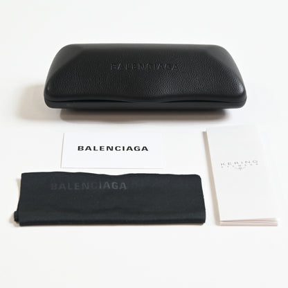 Balenciaga BB0240O 002 Unisex Authentic Eyeglasses Havana, 52mm - New
