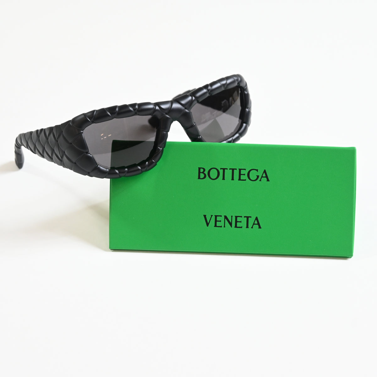 Bottega BV1303S 001 Womens Authentic Sunglasses Black, 56mm - New