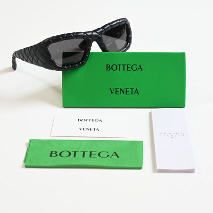 Bottega BV1303S 001 Womens Authentic Sunglasses Black, 56mm - New