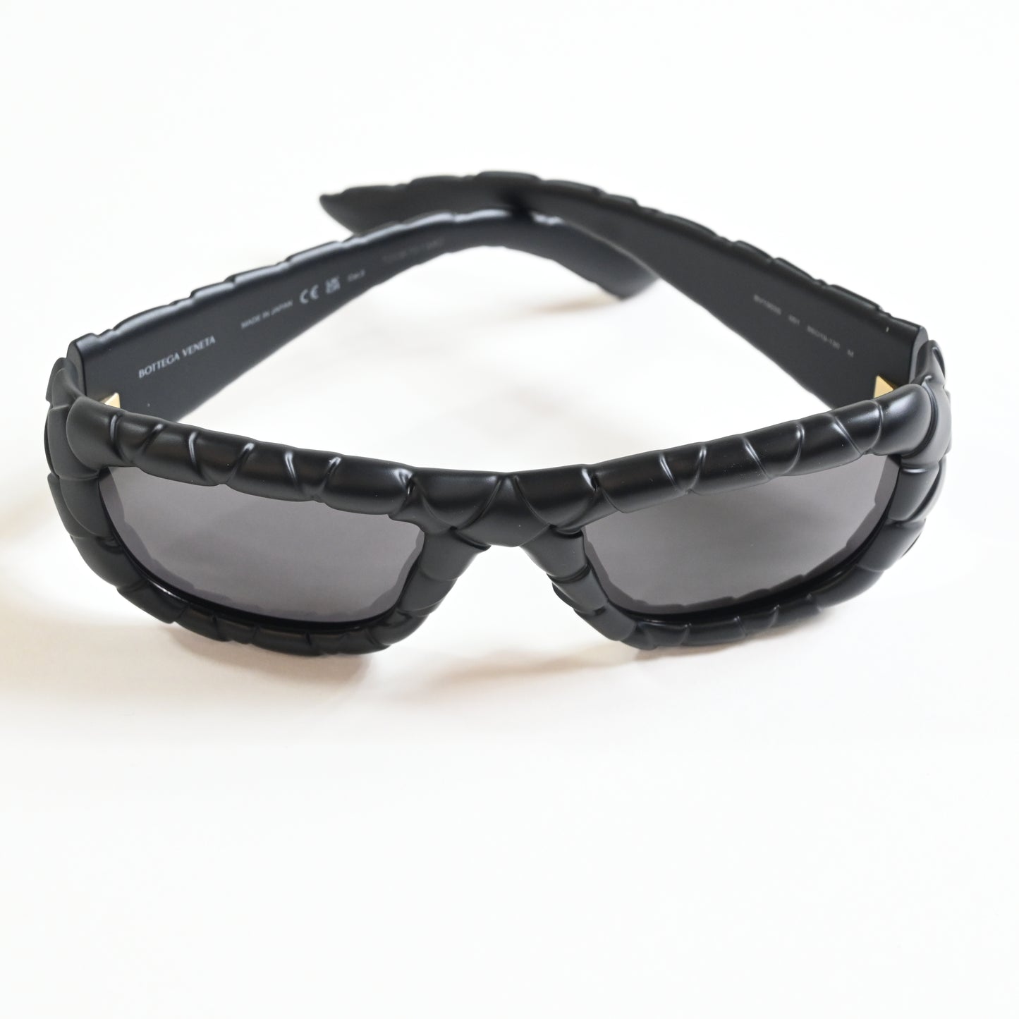 Bottega BV1303S 001 Womens Authentic Sunglasses Black, 56mm - New