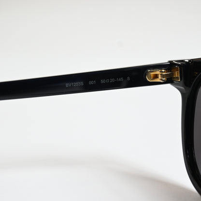 Bottega BV1253S 001 Mens Authentic Sunglasses Black/Gray, 50mm - New