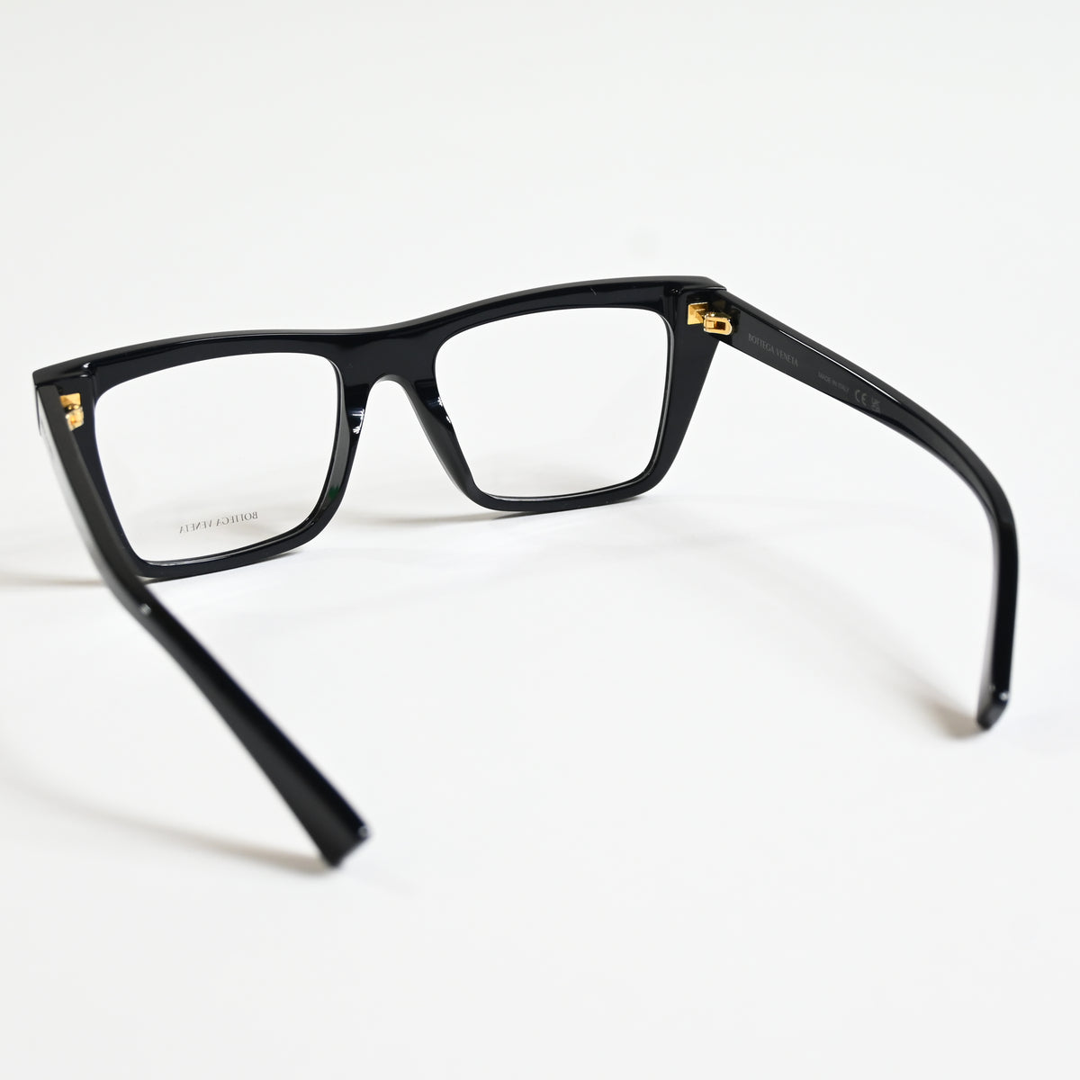 Bottega BV1258O 001 Unisex Authentic Eyeglasses Black, 53mm - New