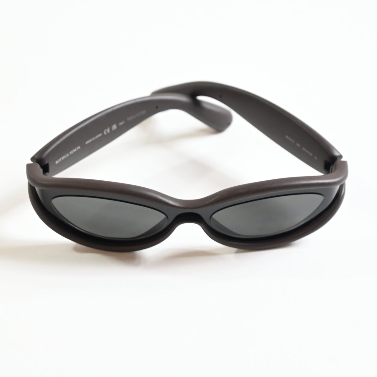 Bottega BV1211S 002 Unisex Authentic Sunglasses Black, 56mm - New