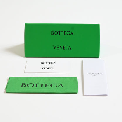 Bottega BV1211S 002 Unisex Authentic Sunglasses Black, 56mm - New