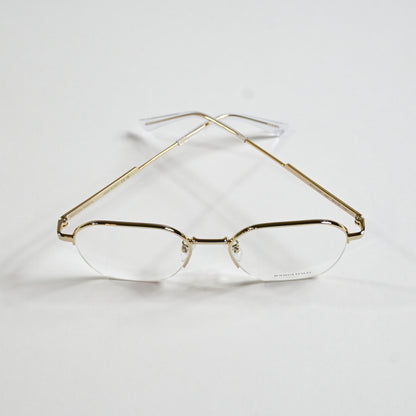 Bottega BV1111OA 002 Mens Authentic Eyeglasses Clear Gold/Silver, 52mm - New