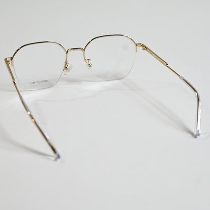 Bottega BV1111OA 002 Mens Authentic Eyeglasses Clear Gold/Silver, 52mm - New