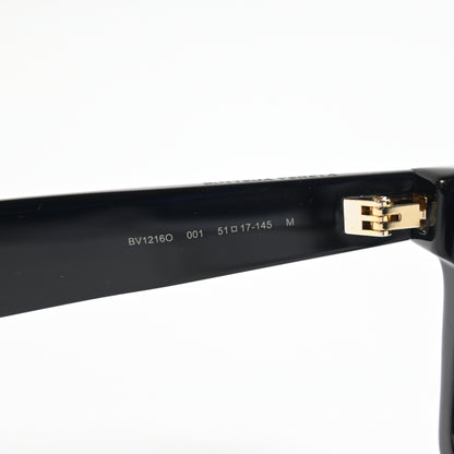 Bottega BV1216O 001 Mens Authentic Eyeglasses Black/Gold, 51mm - New