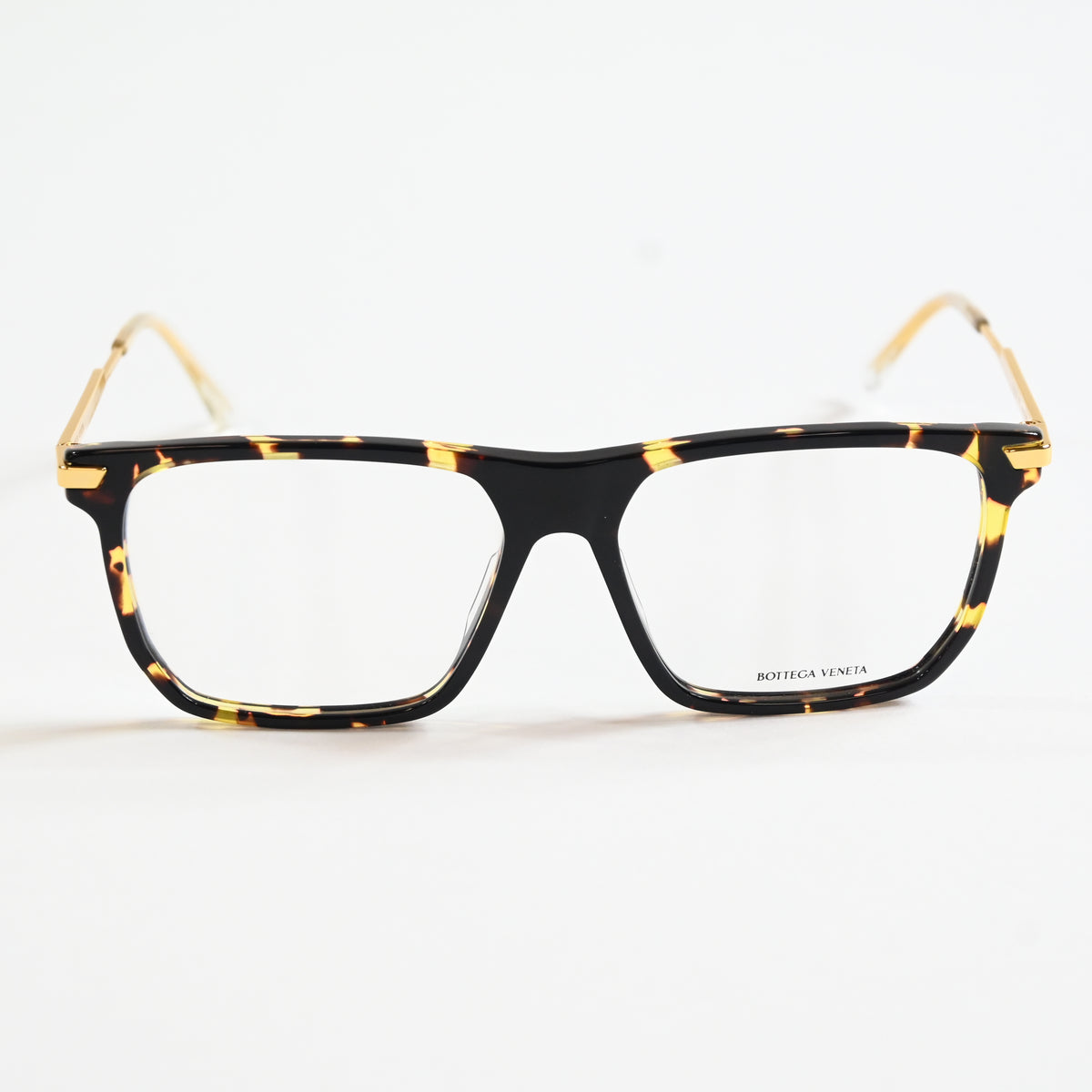 Bottega BV1071O 002 Mens Authentic Eyeglasses Havana/Gold, 56mm - New