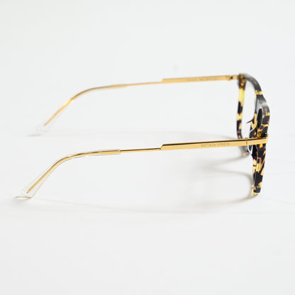 Bottega BV1071O 002 Mens Authentic Eyeglasses Havana/Gold, 56mm - New