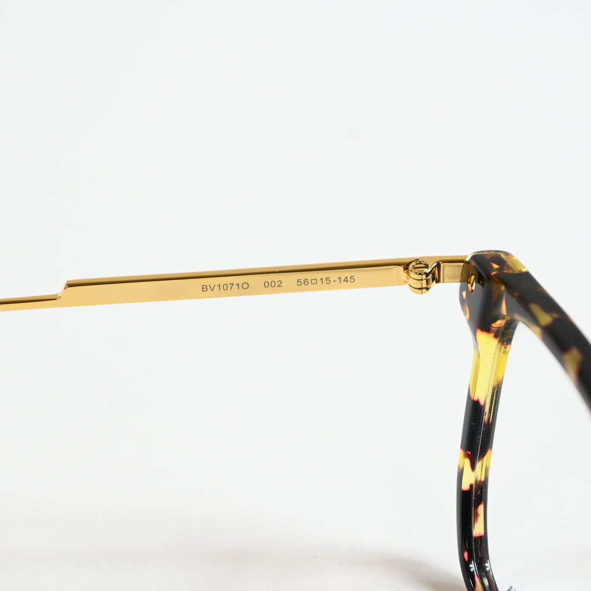Bottega BV1071O 002 Mens Authentic Eyeglasses Havana/Gold, 56mm - New