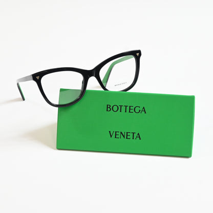 Bottega BV1226O 010 Unisex Authentic Eyeglasses Lime/Black, 54mm - New