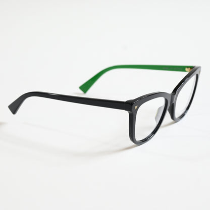 Bottega BV1226O 010 Unisex Authentic Eyeglasses Lime/Black, 54mm - New