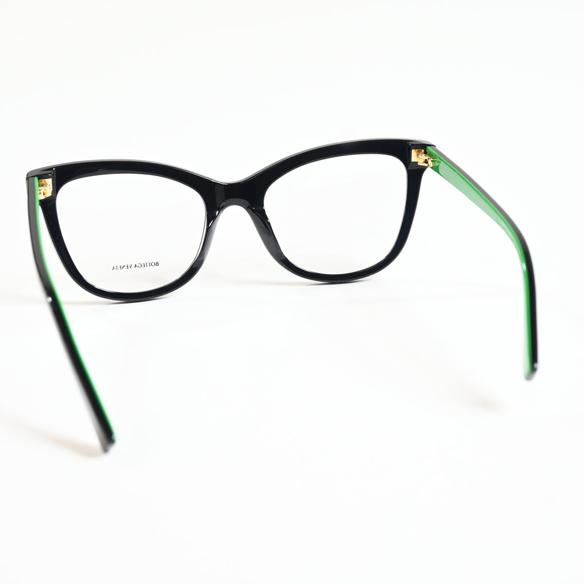 Bottega BV1226O 010 Unisex Authentic Eyeglasses Lime/Black, 54mm - New