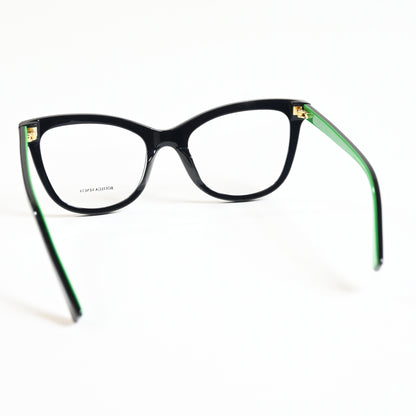 Bottega BV1226O 010 Unisex Authentic Eyeglasses Lime/Black, 54mm - New
