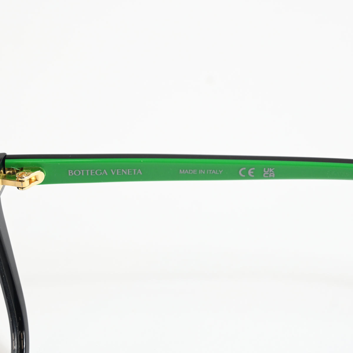 Bottega BV1226O 010 Unisex Authentic Eyeglasses Lime/Black, 54mm - New